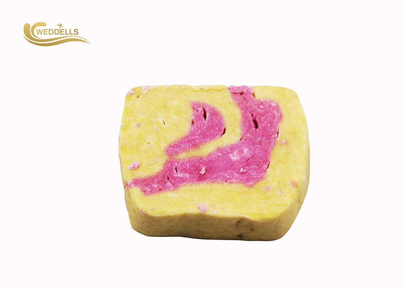 Colorful Custom Bubble Bath Bar Cake Shaped solid bubble bar Round Shape