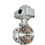 Carbon Steel ANSI600lb Flange Connection Automatic Ball Valve