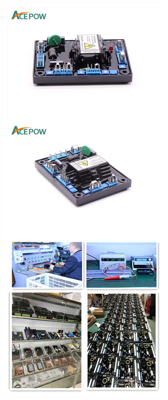Black 3 Phase 20ms AVR Automatic Voltage Regulator