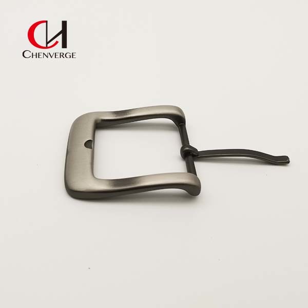 Rustproof Unisex Square Silver Belt Buckle Erosion Resistant