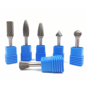 Quality Extremely Hard Aluminum Cut Carbide Burrs / Aluminium Die Grinder Bit wholesale