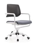 Powdercoating Steel Nesting Conference Room Chairs Folding Rolling Chair