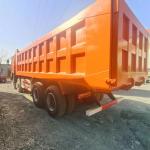 Sinotruk 8x4 Model 371hp Dump Truck With Euro 3 Emission Standard Left Rudder