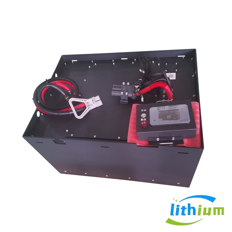 51.2V 346ah Lithium Iron Forklift Battery With Battery Storage Battery Charger 830X630X465mm