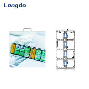 Quality Die Casting Aluminum LED Display Cabinet Alloy LED Wall Cabinet 250mm X 250mm wholesale