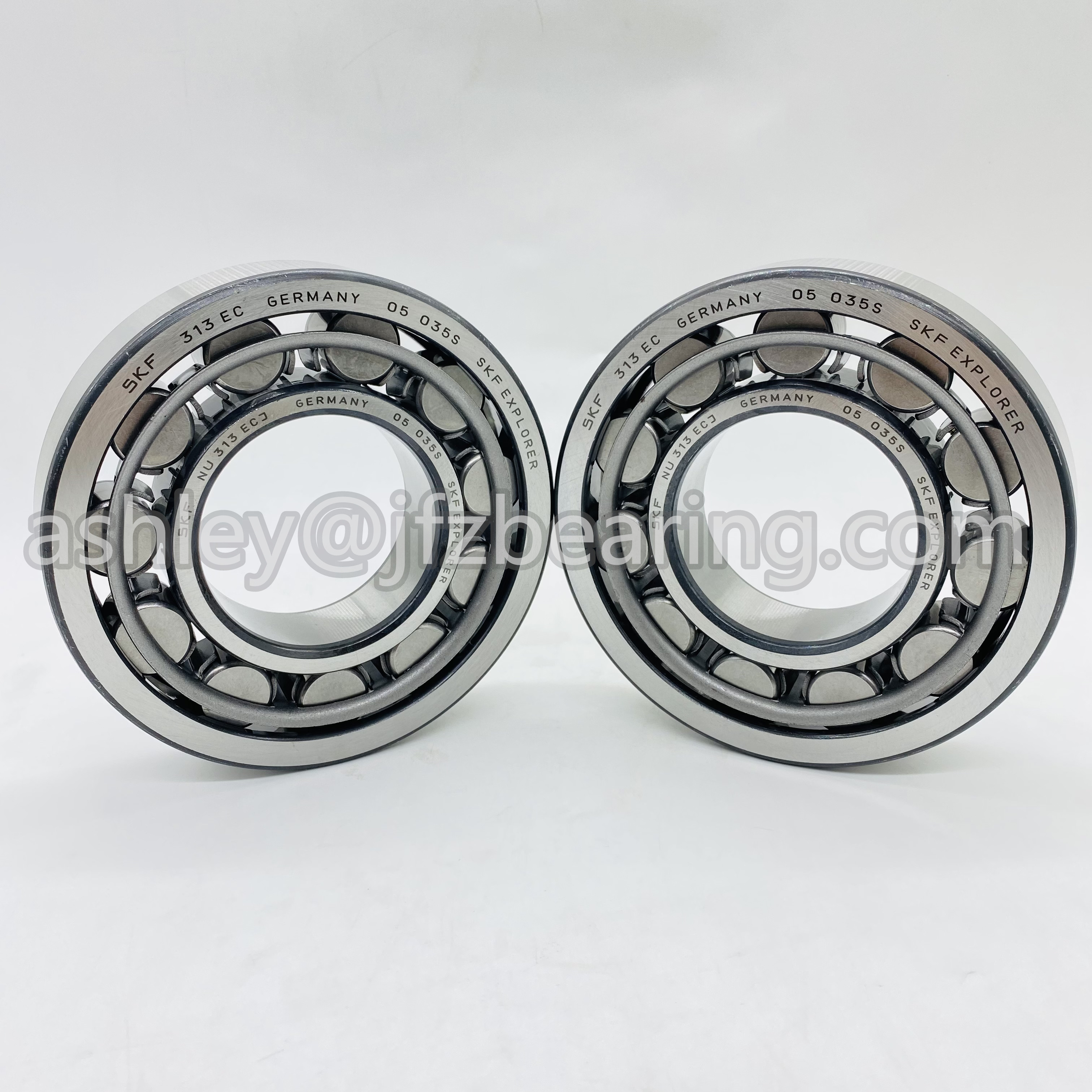 SKF NU 313 EC （Type EC Cylindrical Roller Bearing）, single row, rolling element centred