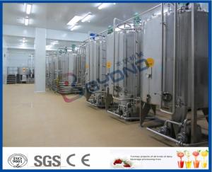 Quality 2TPH 5TPH Energy Drink Beverage Production Line With Beverage Filling Equipment wholesale