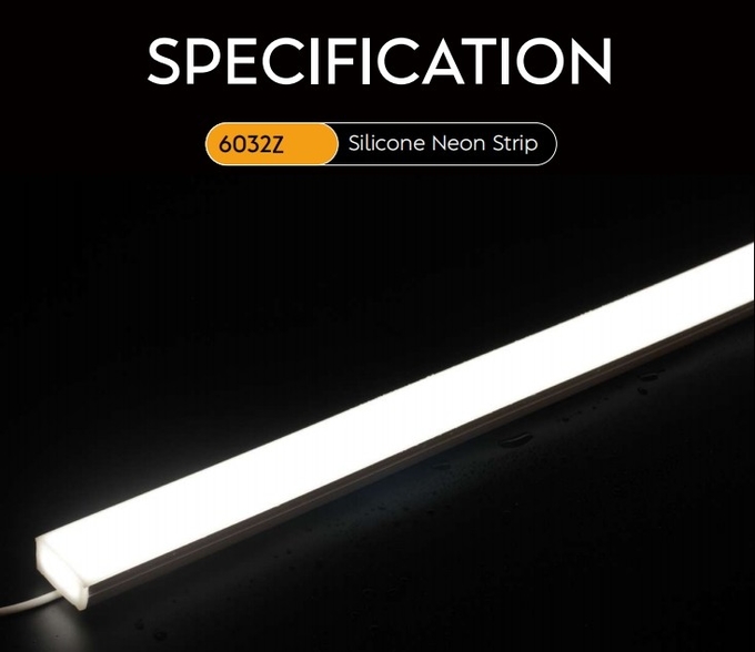 IP40 Waterproof Silicon Top Bend LED Neon Flex Light Strips Easy To Bend And Shape