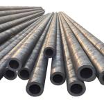 Welded Round Black Mild Steel Pipe DIN 1.0425 cold drawn seamless carbon steel