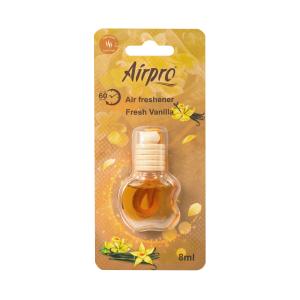 Quality Apple Shaped 8ml Glass Bottle Rear View Mirror Air Freshener wholesale