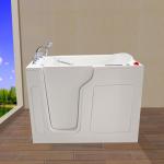 Acrylic walk in bathtub for elder disable people with hand shower