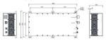 High Efficiency 0.5-1 GHz Psat 100W RF Power Amplifier in research institutions
