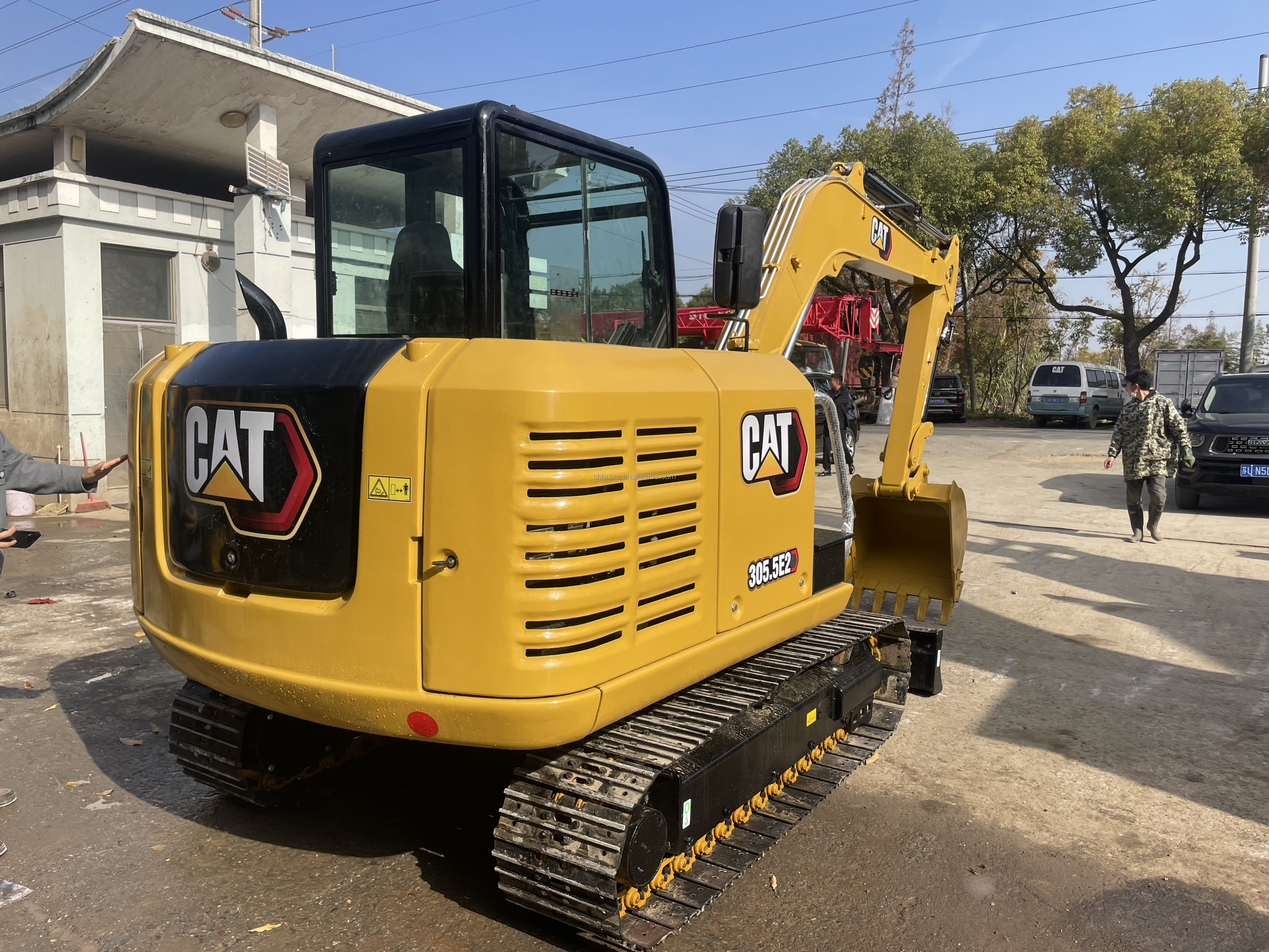 Super Value Experience Used CAT 305.5 excavator CAT 305.5E2 307d 306 308c mini excavator For Sale