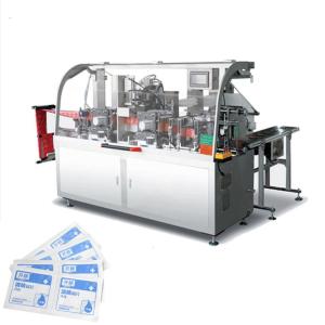 Quality 4 Side Sealing Length 125mm 100bags/Min Alcohol Pad Machine wholesale