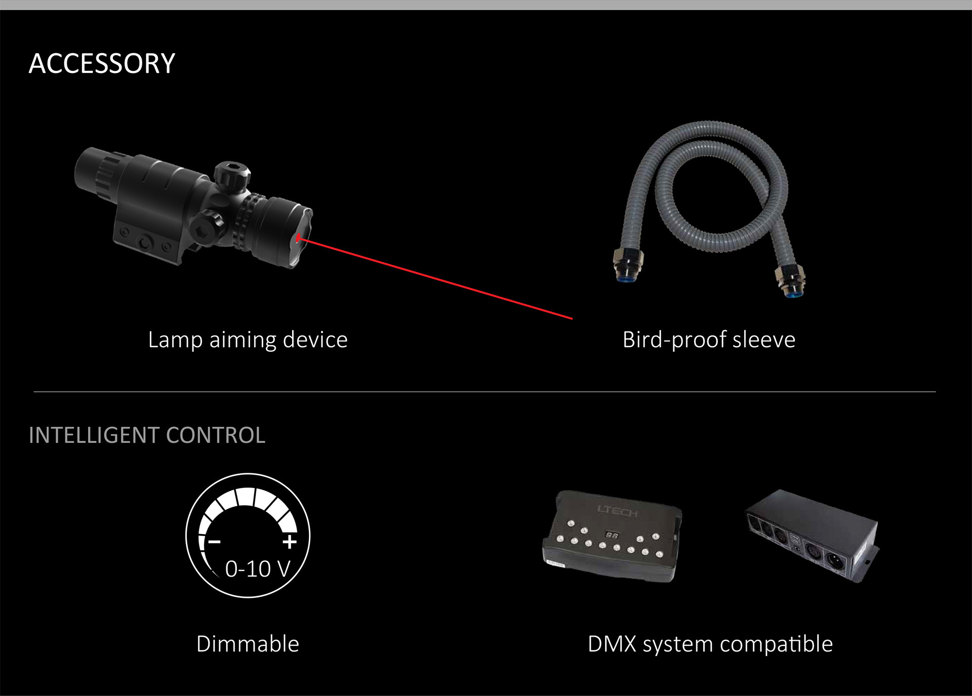 Dimming DMX Landscape Spot Lights For Yard IP66 And IK09 Construction