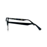 BD131 Retro Round Acetate Metal Glasses