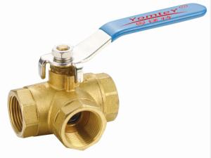 Quality YomteY Brass Three-Way Ball Valve(LType) wholesale