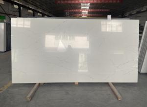 Quality 7% Resin Brown Quartz Slab Countertops Honed Surface 8mm 10mm wholesale