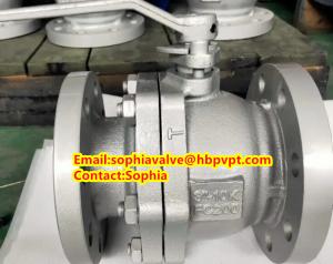 Quality FC200 JIS10K 3'' cast iron ball valve supplier from China wholesale