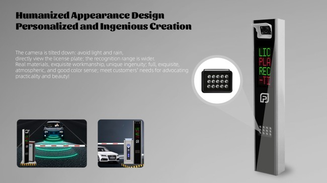 HD Recognition Cloud Platform Parking Ticket System For LPR Parking System