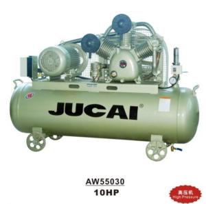 Quality 10hp 7.5kw Reciprocating Piston Air Compressor 250L 30 Bar Pressure wholesale