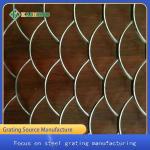 Corrosion Resistant Rhombic Decorative Wire Mesh Panels Customized