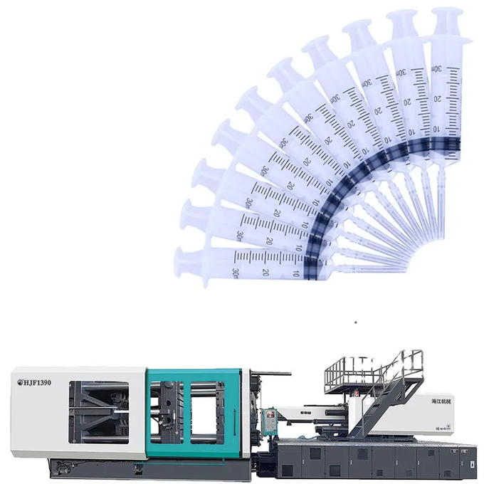 Water / Oil Cooling System Injection Molding Machine With Tolerance Of 0.01mm