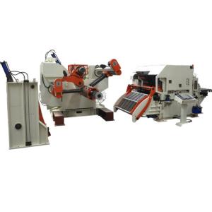 China High Speed 3 - In - 1 Coil Feeder Straightener Stamping Automated Production Line on sale