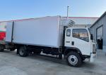 HOWO 4×2 5-10 Ton Small Refrigerated Box Truck Low Energy Consumption