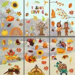 Personality Festive Stickers Soft Touch Decoration Wall Sticker