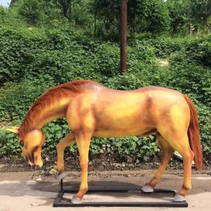 Quality Fiberglass Cow Statue Life Size Fiberglass Animal Sculptures wholesale