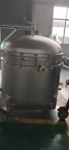Quality High Temperature Stainless Steel Cartridge Filter Housing For Wine Jacketed Titanium wholesale