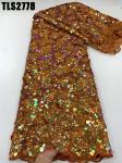 Hot selling 2023 tulle lace fabric african lace nigerian sequins lace french