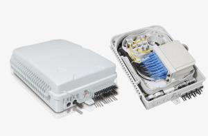 Quality ABS Fiber Optic Distribution Box , 16F Access Terminal Box wholesale