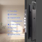 House Palm Vein Door Lock Waterproof Digital Slim Door Lock With Camera
