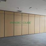 Width 700mm Commercial Acoustic Sliding Partition Walls For Hotel Soundproofing