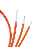 Orange Braided Tinned Copper Speaker Wire , 10 Awg Electrical Wire UL3075