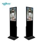 Indoor 32inch Digital Display Totem Free Standing Digital Signage 350cd/m2
