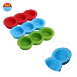 Emoji Silicone Ice Trays Can Be Frozen And Microwaved Safe For Dishwasher