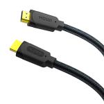 Nylon Braided Premium HDMI Cable Gold Connectors CL3 Rated For Laptop Super Fast