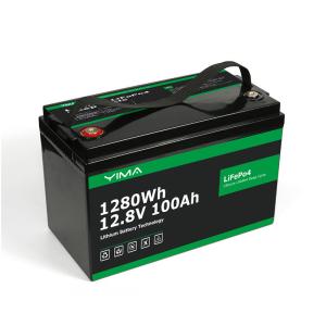 Quality IP65 Lead Acid Replacement Battery 1280WH 12.8 V Lifepo4 Battery wholesale