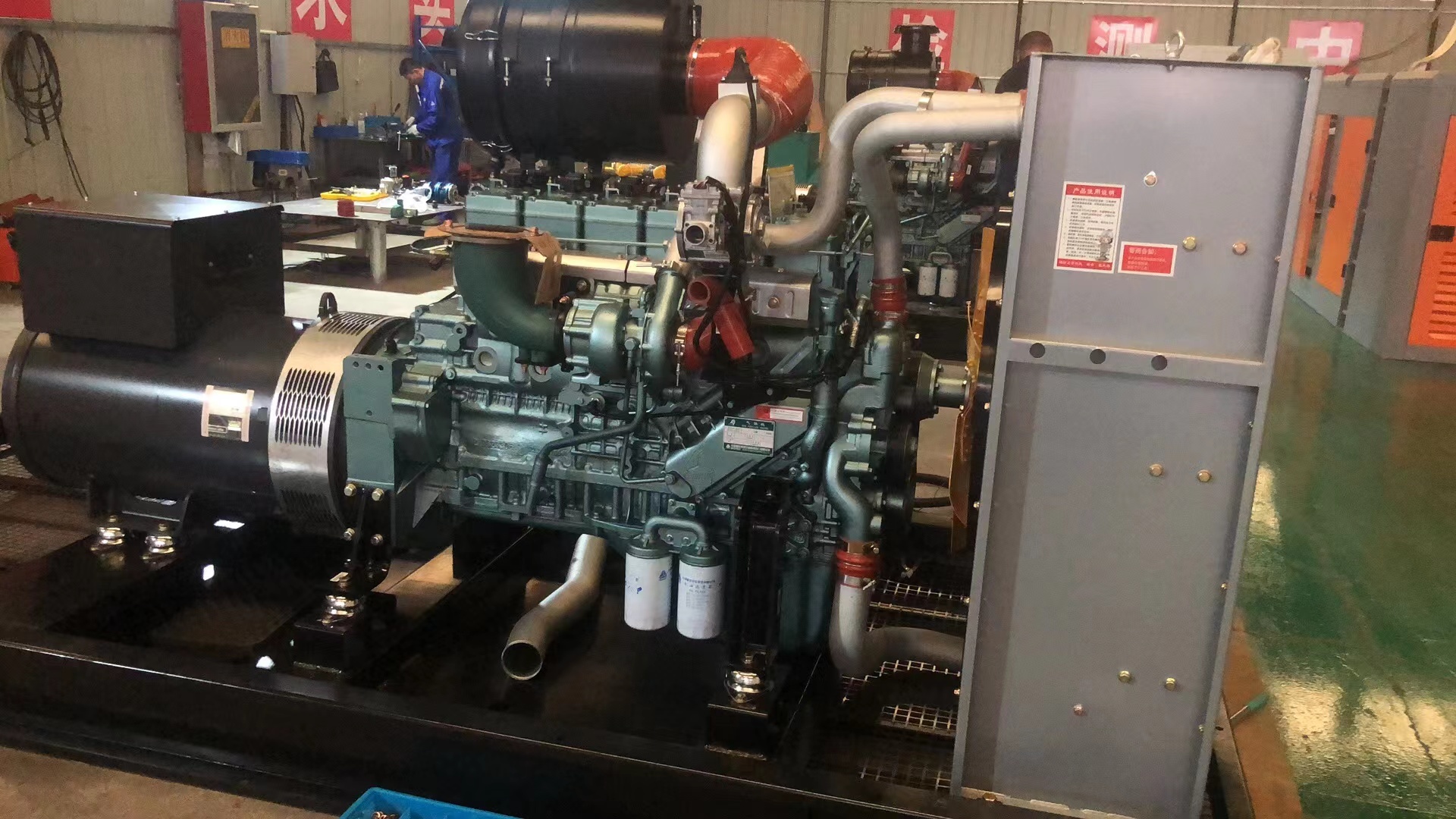 Doosan Weichai Sinotruk 160kw 200kva Biogas Natural Gas Electric Silent Power Generator