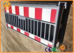 European Standard Road Safety 2000mm Plastic Traffic Barrier / Plastic Safety