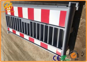 Quality European Standard Road Safety 2000mm Plastic Traffic Barrier / Plastic Safety Barricade wholesale