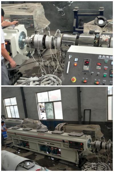 New Style Plastic PVC Pipe Extrusion Line , pvc Pipe Production Line For Water