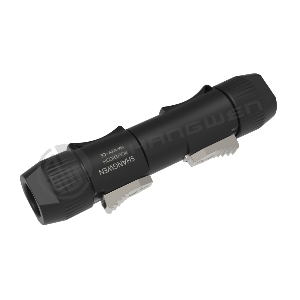 3 Pin Male female Powertrue Connector Electrical Waterproof