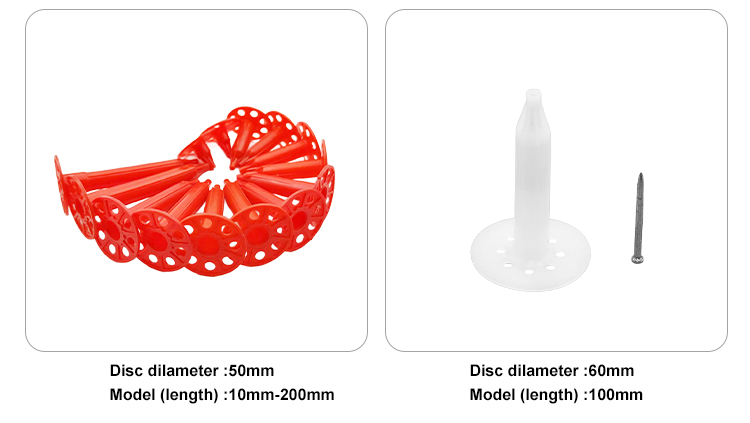 Insulation nail wall insulation insulation fasteners popular in Korean market