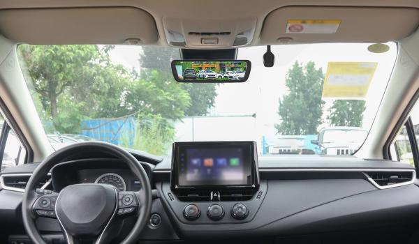 Car Dual Rearview Mirror Dual Channel Recorder High Definition For TOYOTA