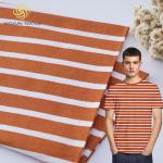 175cm Striped Material Fabric 100% Cotton Yarn Dyed Breathable Texture