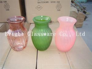 Quality Custom beautiful design glass vase for wholesale wholesale